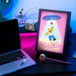 The Simpsons Framed LED Poster – Changing Design 20 x 28 cm 4