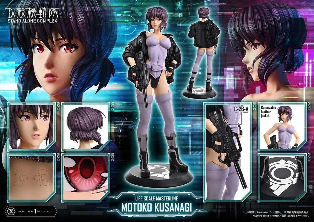 Ghost in the Shell Statue – Motoko Kusanagi 1/1 Scale 174 cm 22