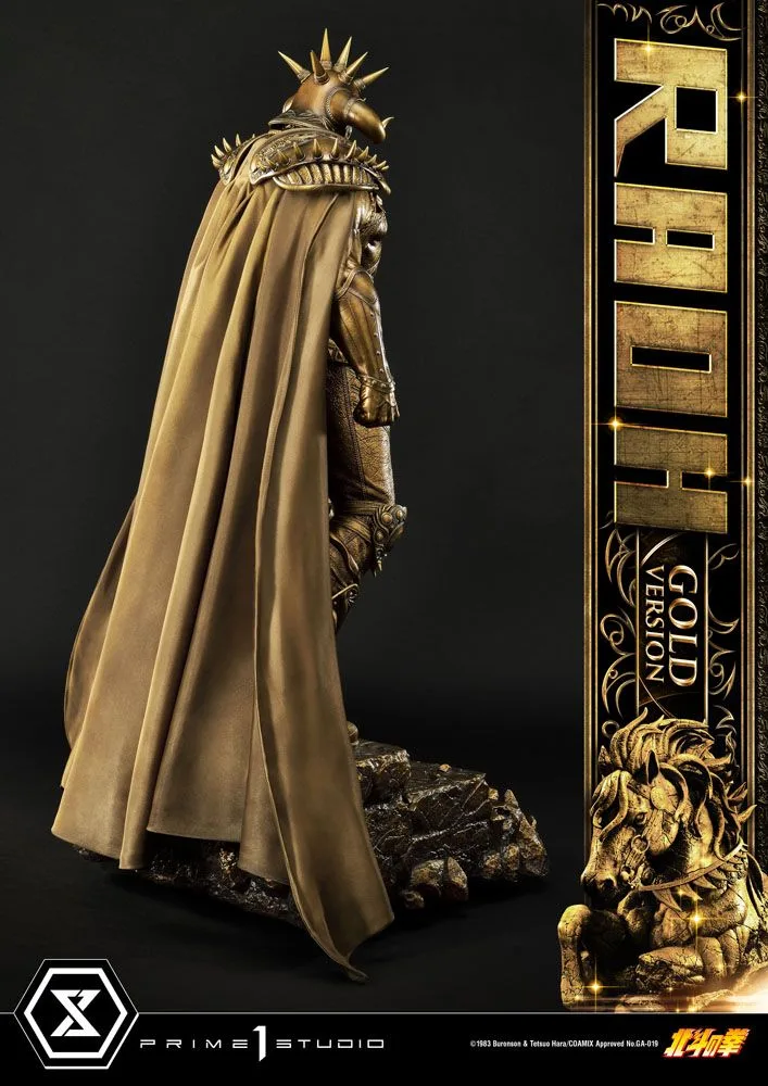 Fist of the North Star Statue – Raoh Gold Version 78 cm 7