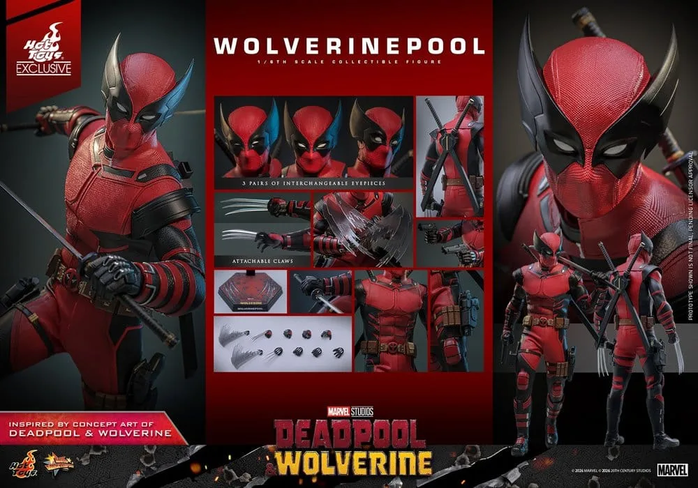 Deadpool & Wolverine Action Figure – Wolverinepool 1/6 31 cm 20