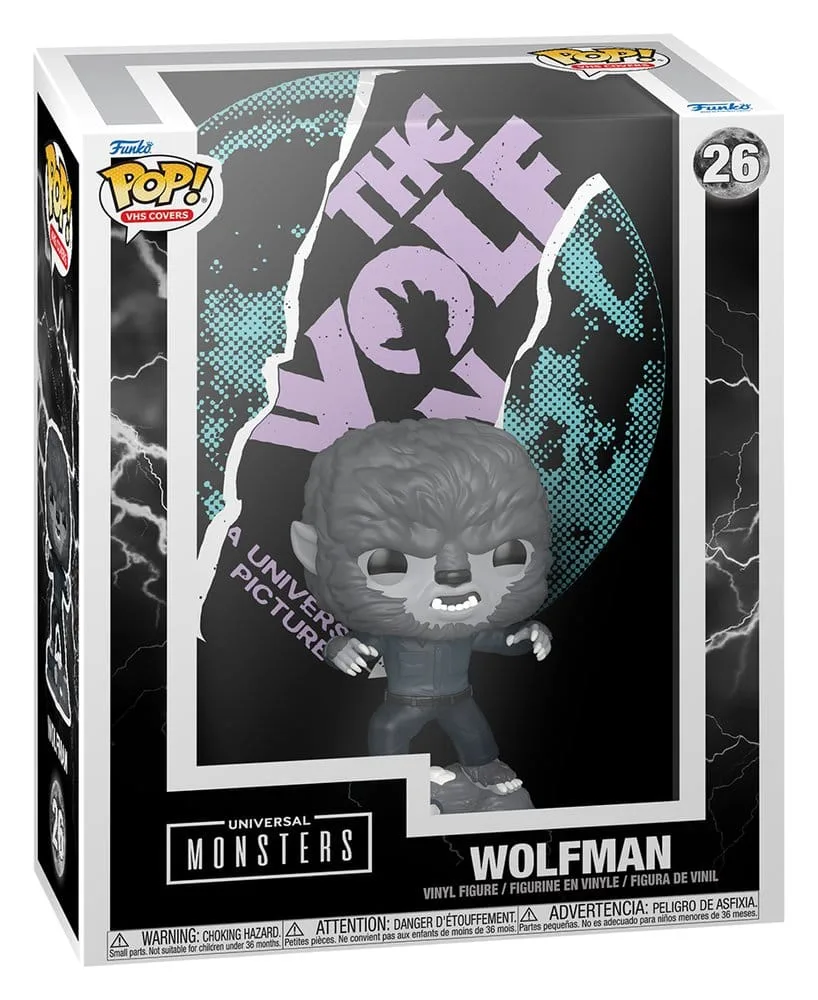 The Wolfman Vinyl Figure – Funko Pop VHS Covers 9 cm 2