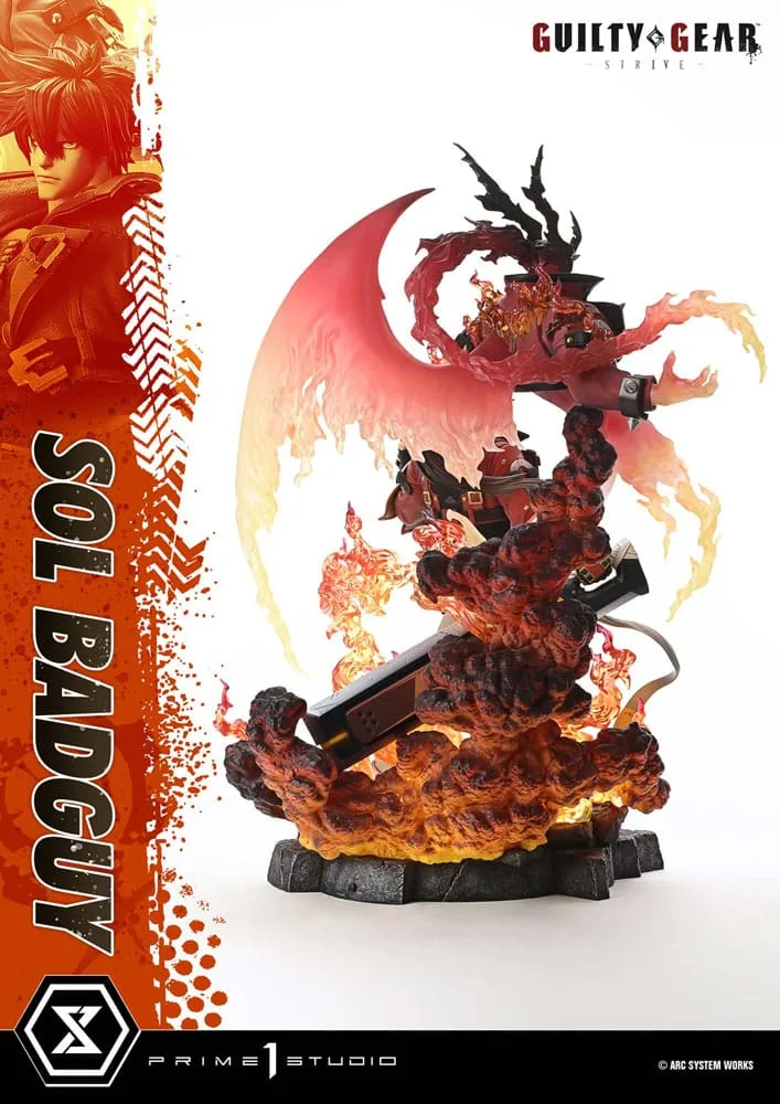Guilty Gear Strive Statue – Sol Badguy Bonus Version 82 cm 20