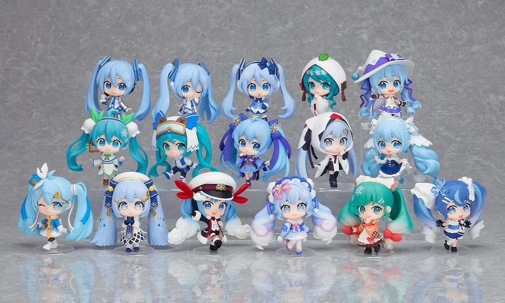 Hatsune Miku Mini Figures – Snow All Stars Vol 1 Eight Blind Boxes 8 cm 11