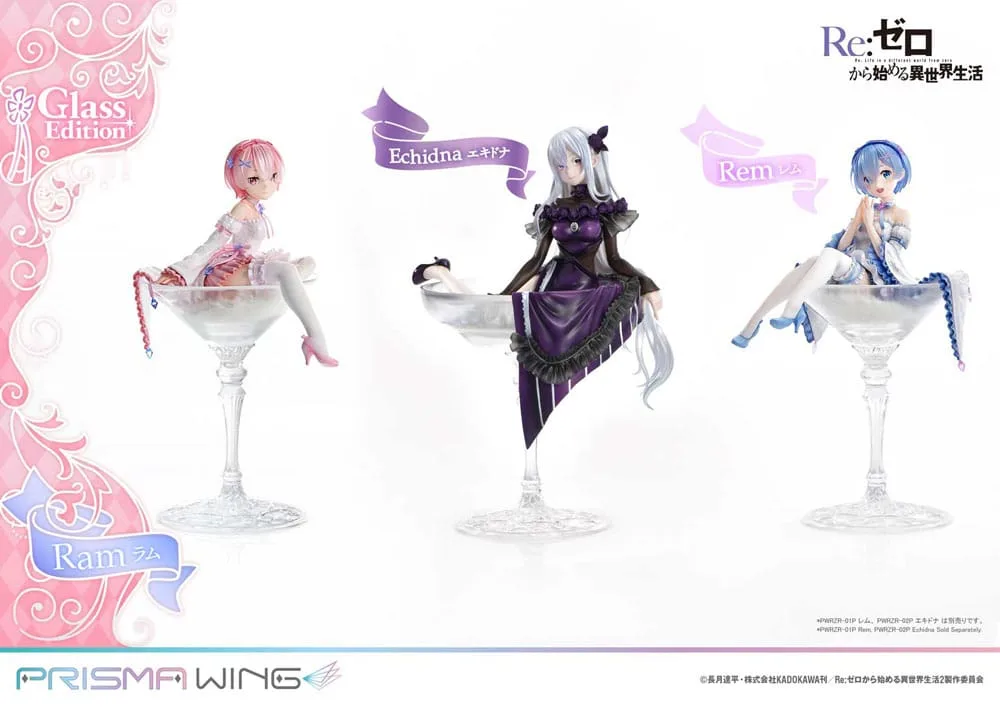 Re:Zero Beeld – Prisma Wing Ram Glass Edition 1/7 24 cm 9
