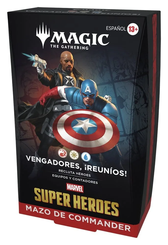 Magic The Gathering Commander Decks – Marvel Super Heroes Spanish 4