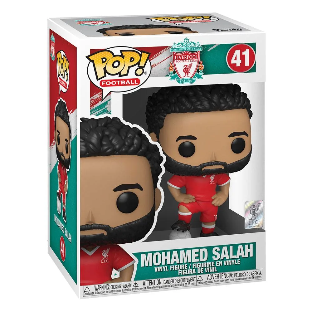 Liverpool FC Vinyl Figure – Funko Pop Football Mohamed Salah 9 cm 2
