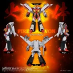 Brave Command Dagwon Action Figure – Toyrise Fire Dagwon 18 cm 9