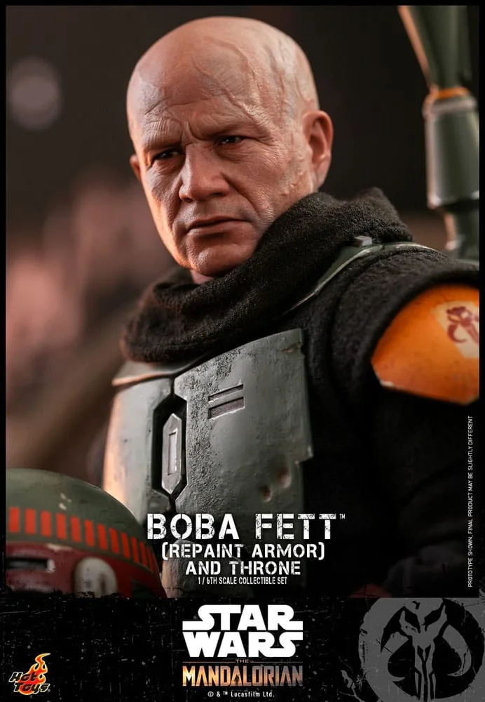 Star Wars Actionfigur – Boba Fett mit Thron Special Edition 30 cm 3