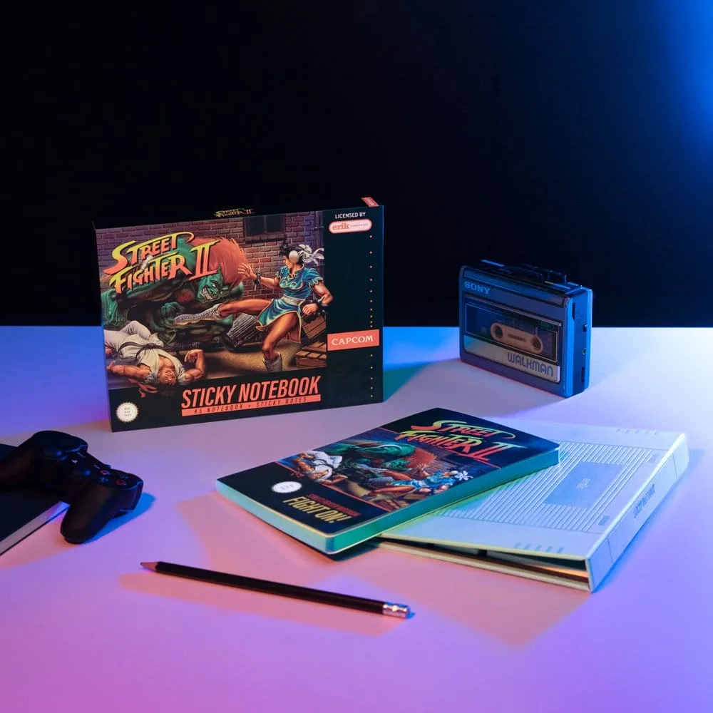 Street Fighter Notebook – Cartridge Cover and Sticky Notes A5 9