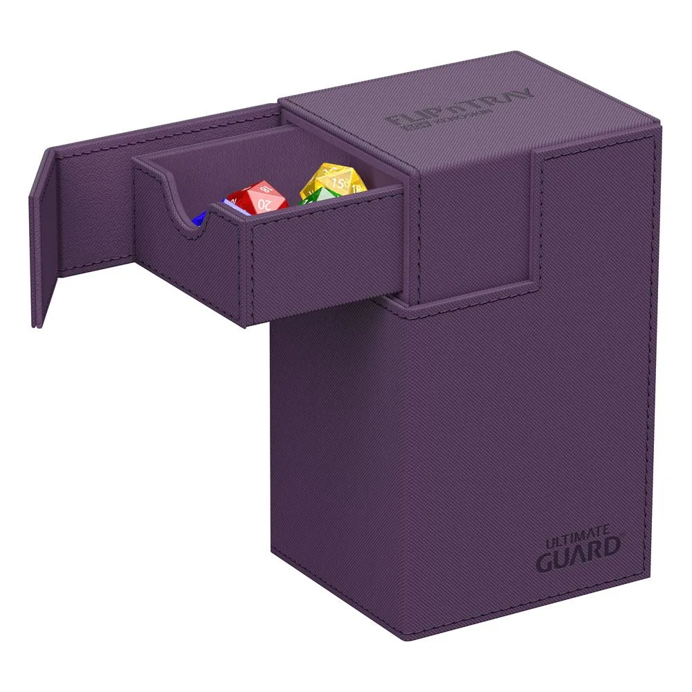 Ultimate Guard Deck Box – Purple Flip’n’Tray 80+ Xenoskin 2