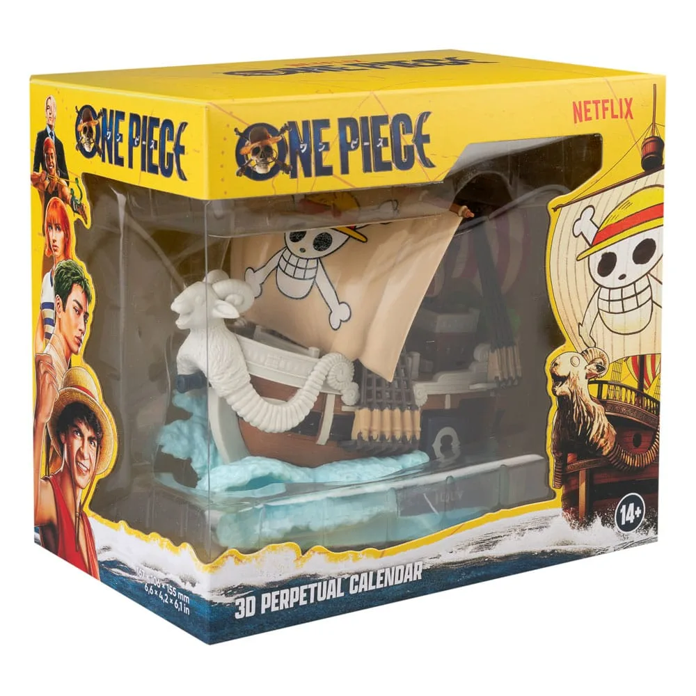 One Piece Perpetual Calendar – Going Merry 17 x 11 x 16 cm 7