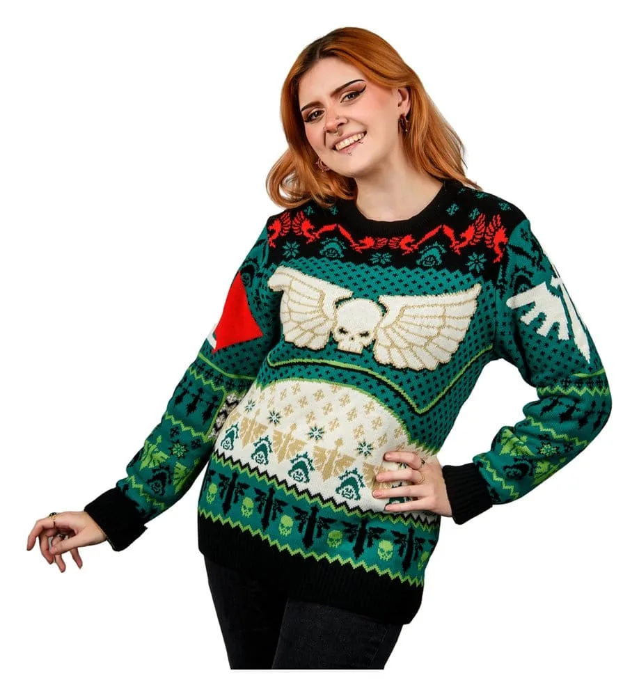 Warhammer 40,000 Christmas Sweater – Dark Angels XXL 4