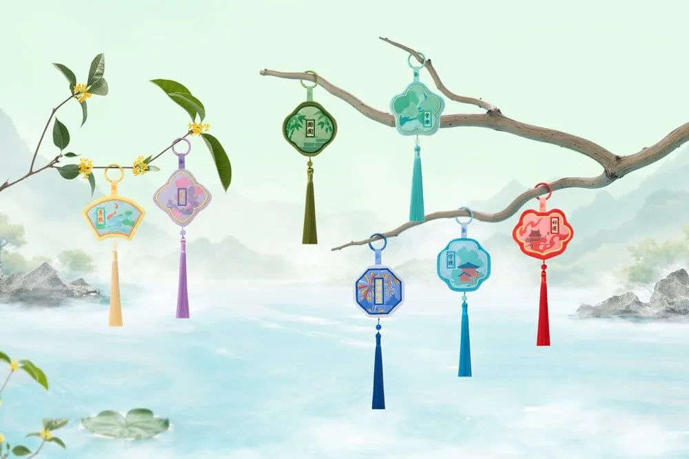 Luo Xiaohei Plush Figures – Chinese-Style Blind Box Display of 6 6