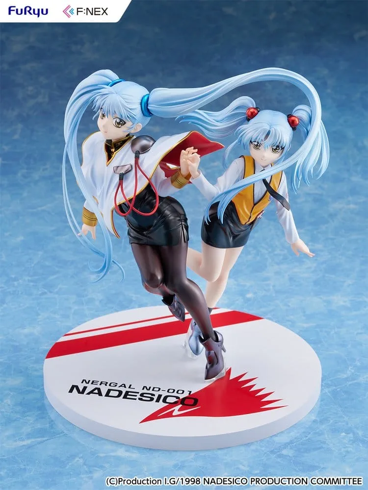 Nadesico Figure – Ruri Hoshino Double Ruriruri 1/7 21.5 cm 5