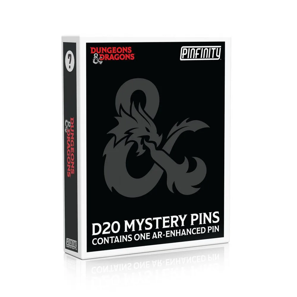 Dungeons & Dragons Pins – Mystery D20 Blind Box Assortment 10-Pack 7