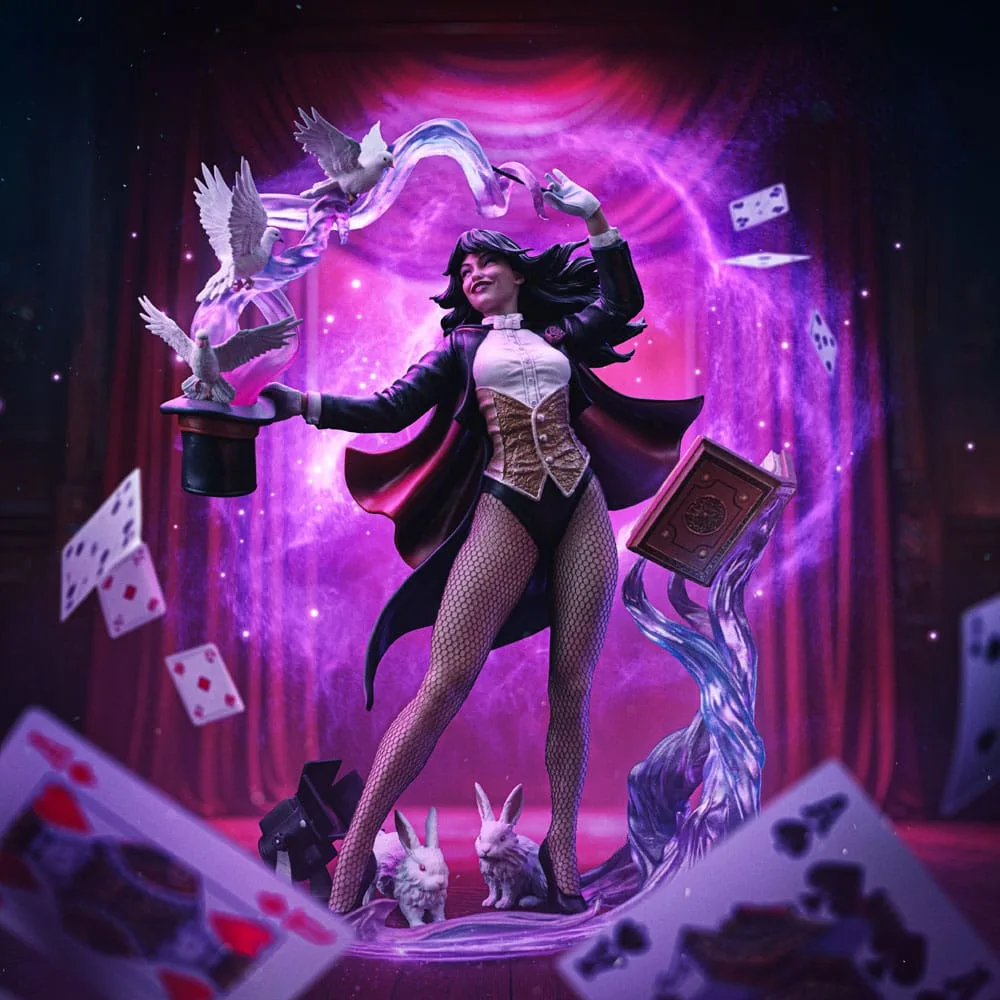 DC Comics Statue – Zatanna Art Scale 1/10 27 cm 7