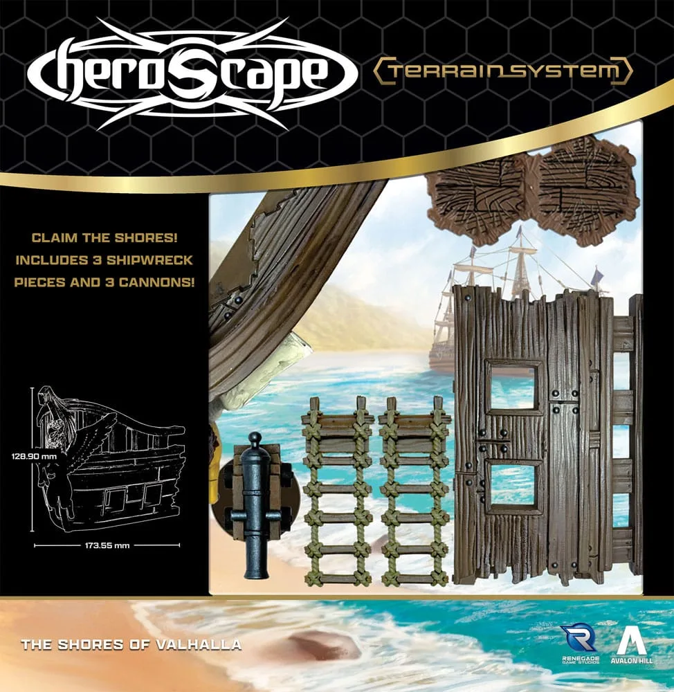 Heroscape Terrain Expansion – Shores of Valhalla English 4