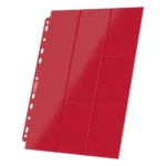 Ultimate Guard Binder Pages – Red 18-Pocket Side-Loading 10-Pack 4
