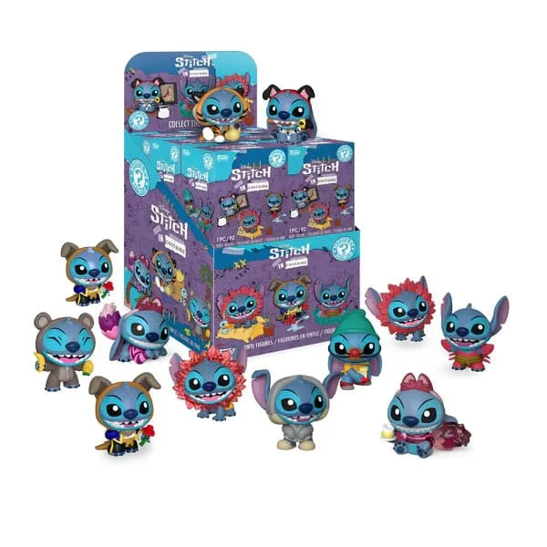 Disney Mini Figures – Stitch in Costume 12-Box Display 5 cm
