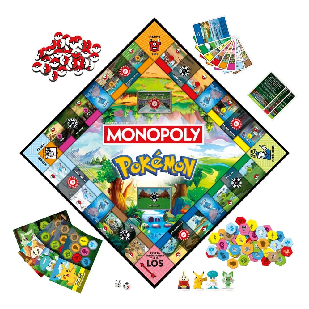 Pokémon Board Game – Monopoly German Edition 9