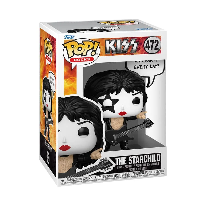 KISS Vinyl Figure – The Starchild Rock and Roll All Night 9 cm 2