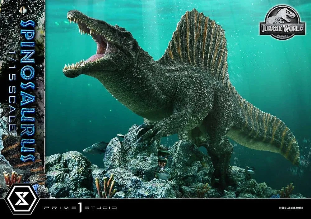 Jurassic World Rebirth Statue – Spinosaurus 1:15 39 cm 4