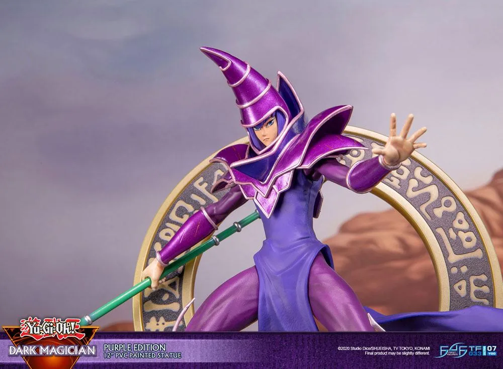 Yu-Gi-Oh PVC Statue – Dark Magician Purple Version 29 cm 16