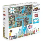 8-Bit Pixel Puzzle – London Level 3 1000 Pieces 70 x 50 cm 1