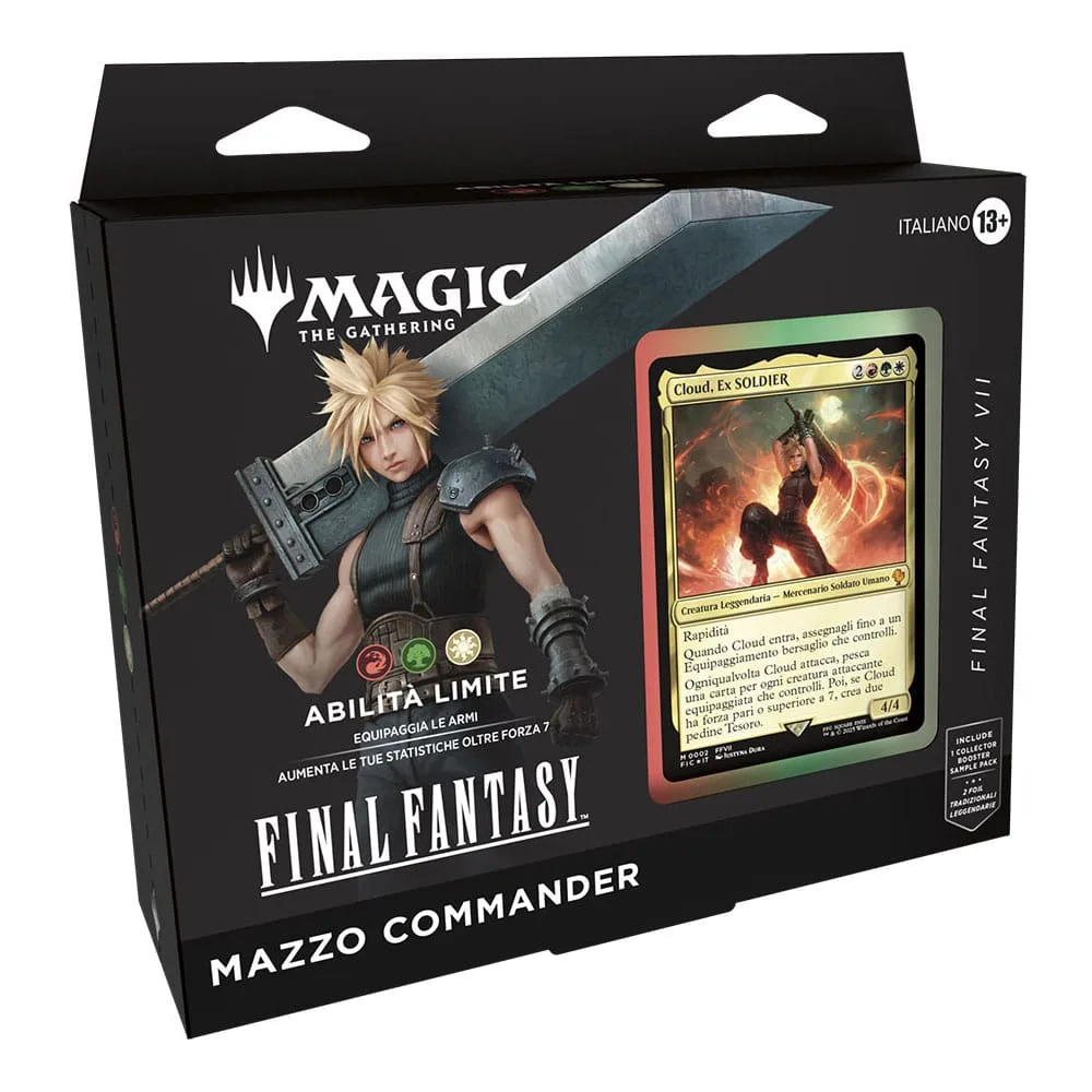 Magic the Gathering Commander Decks – Final Fantasy Italian 4-Pack 5