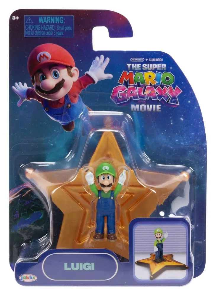 The Super Mario Galaxy Movie Figures – Wave 1 Assortment 12 x 4 cm 12