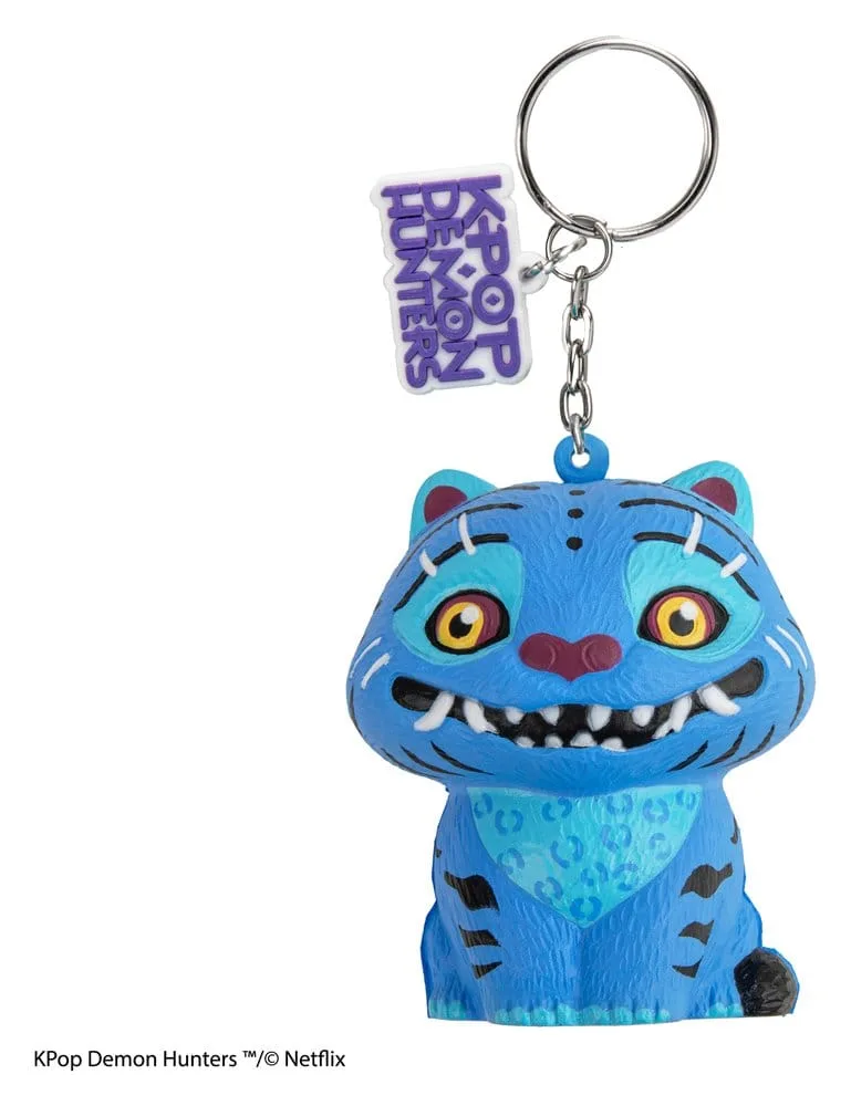 KPop Demon Hunters Squishy Keychain – Derpy Tiger