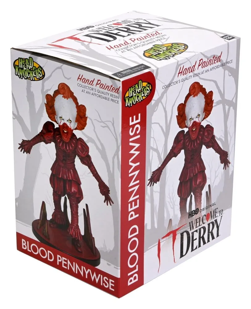IT Welcome to Derry Head Knocker – Bloody Pennywise 19 cm 3