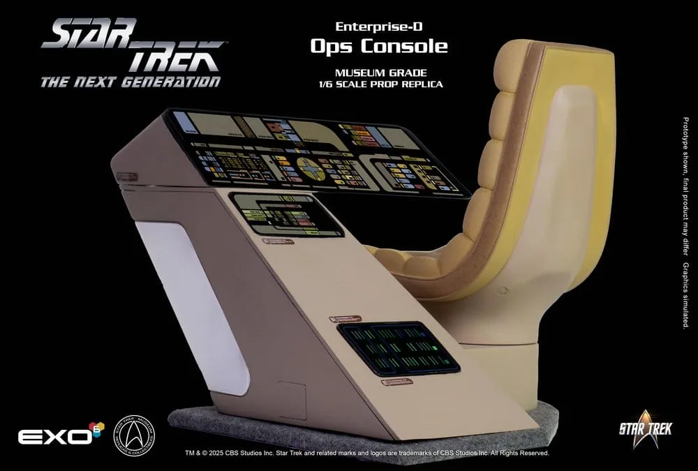 Star Trek Replica – Enterprise-D Bridge OPS Console 1/6 5