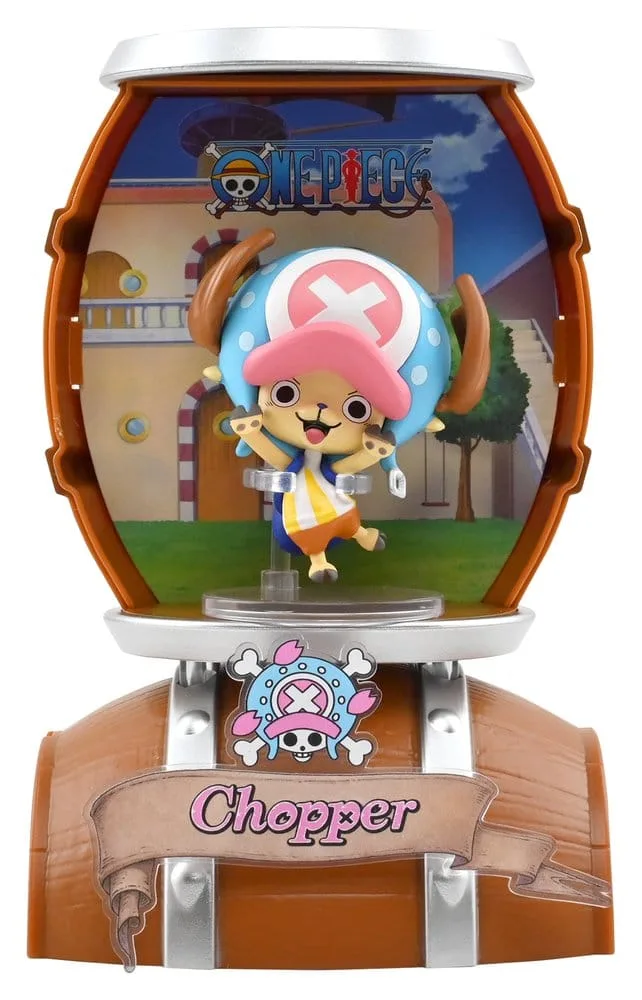 One Piece Mini Figures – Barrel Capsule 6-Box Display 9 cm 12