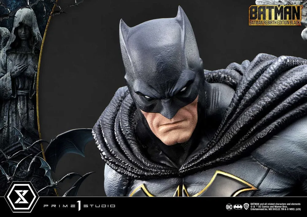 Batman Statue – Rebirth Black Deluxe 1:4 Scale 71 cm 12