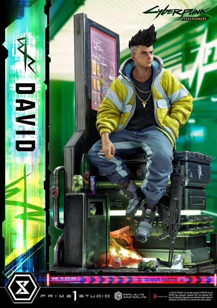 Cyberpunk: Edgerunners Statue – David Deluxe Bonus 58 cm 8