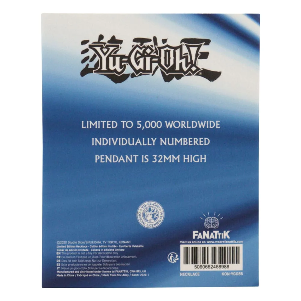 Yu-Gi-Oh Necklace – Blue-Eyes White Dragon Limited Edition 8