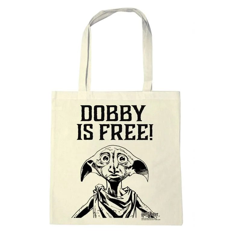 Harry Potter Tote Bag – Dobby Is Free 38 x 42 cm