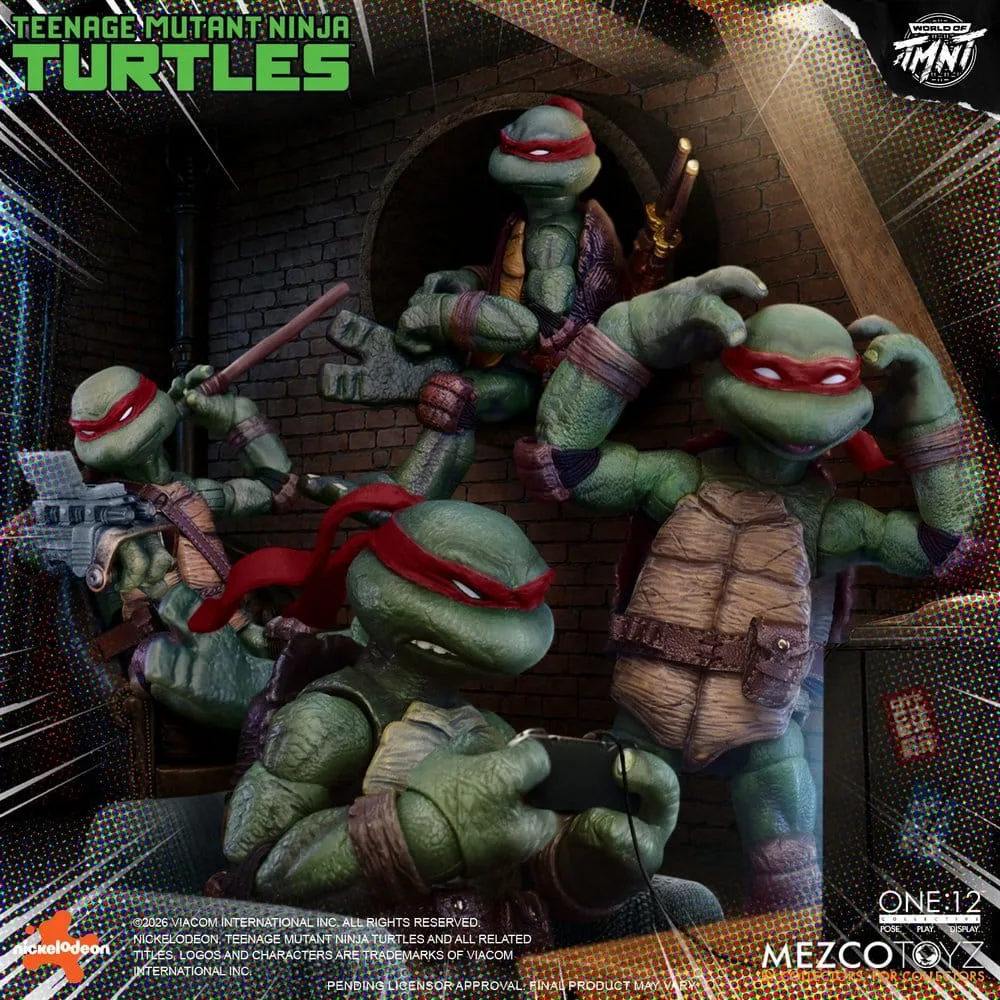Teenage Mutant Ninja Turtles Figure Set – Red Mask Edition 17 cm 10