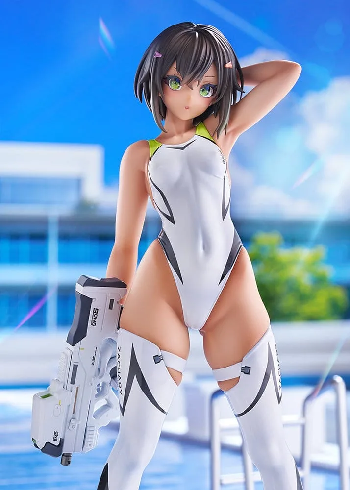 Arms Note Statue – Buchou-chan White Swimsuit 22 cm 10