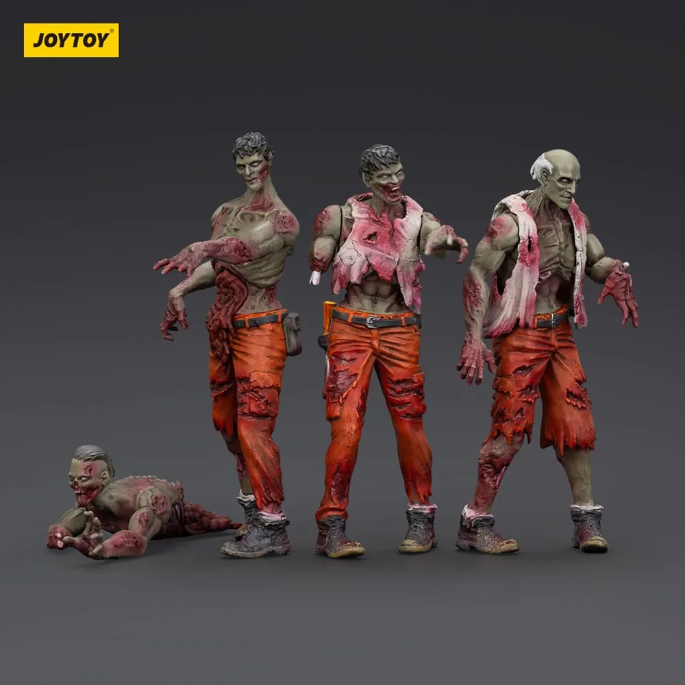 Zombie Dark Source Action Figures – Mechanic Team 4-Pack 8 cm 5