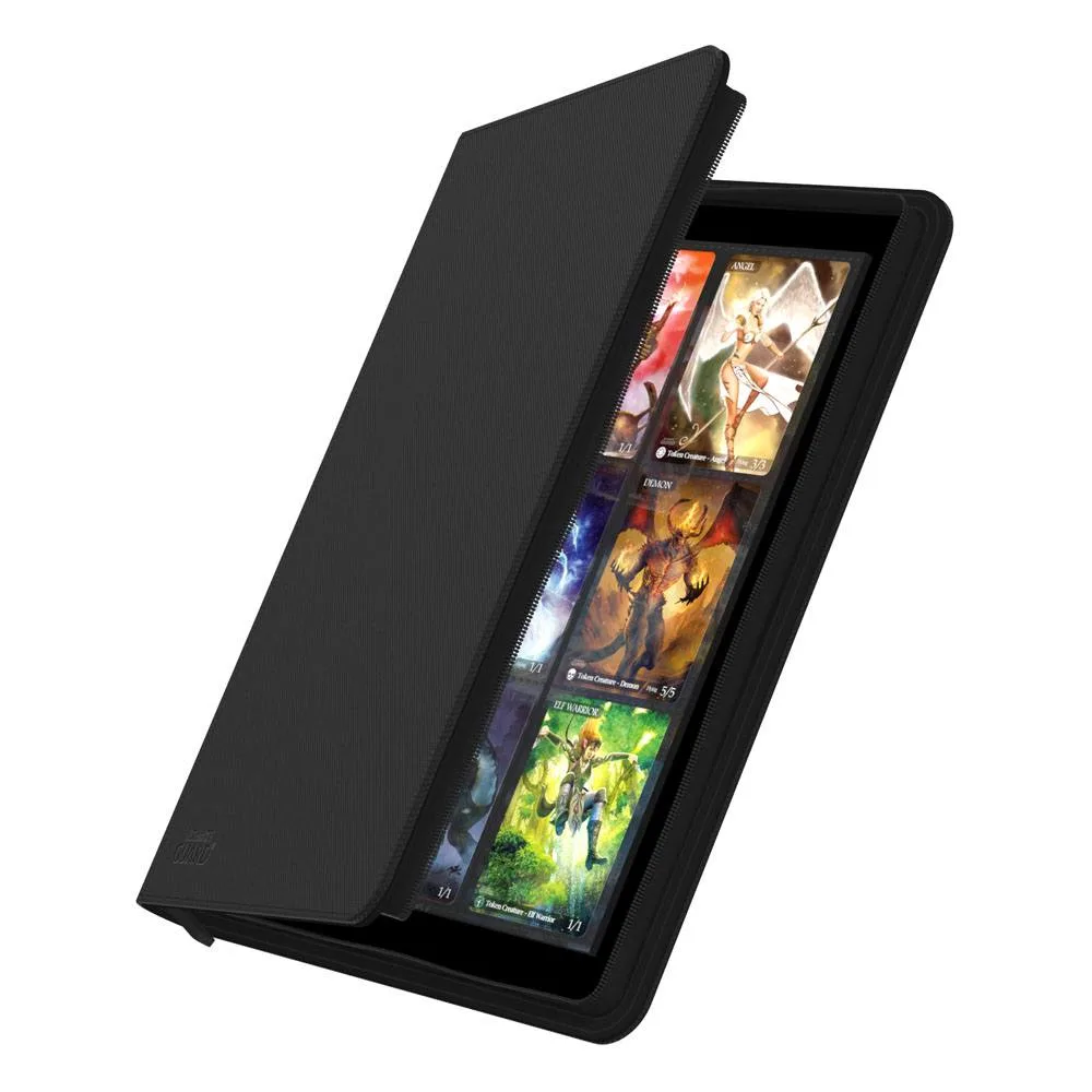 Ultimate Guard Card Binder – Black Zipfolio 360 Xenoskin 2