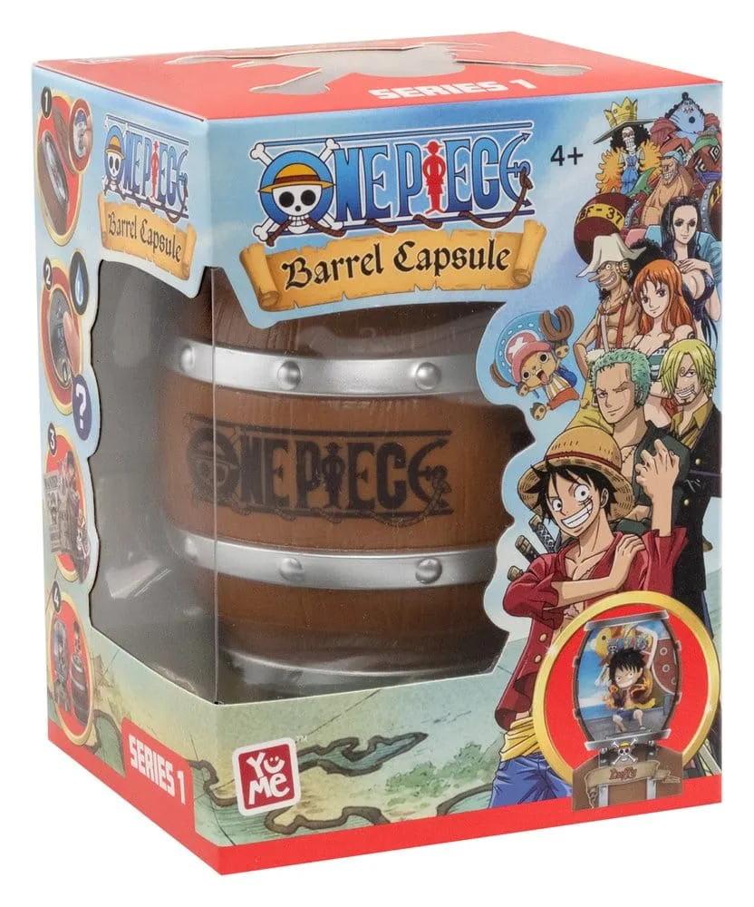 One Piece Mini Figures – Barrel Capsule 6-Box Display 9 cm 20