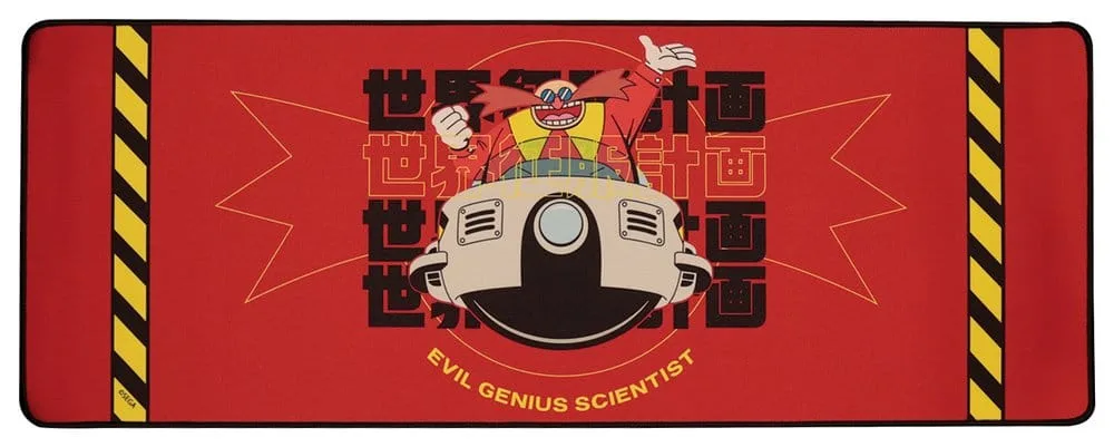 Sonic the Hedgehog Desk Pad and Coaster Set – Dr. Eggman 6