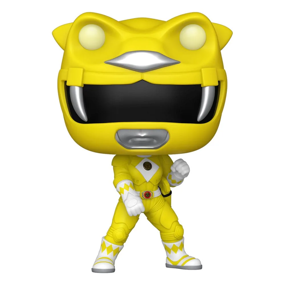 Power Rangers Pop Vinyl Figure – Yellow Ranger Glow in the Dark 9 cm