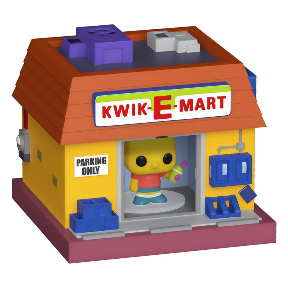 The Simpsons Vinyl Figure – Bitty Pop Town Kwik-E-Mart 2.5 cm
