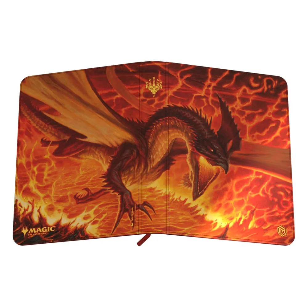 Magic the Gathering Card Binder – Magmatic Hellkite Zipfolio 360 9