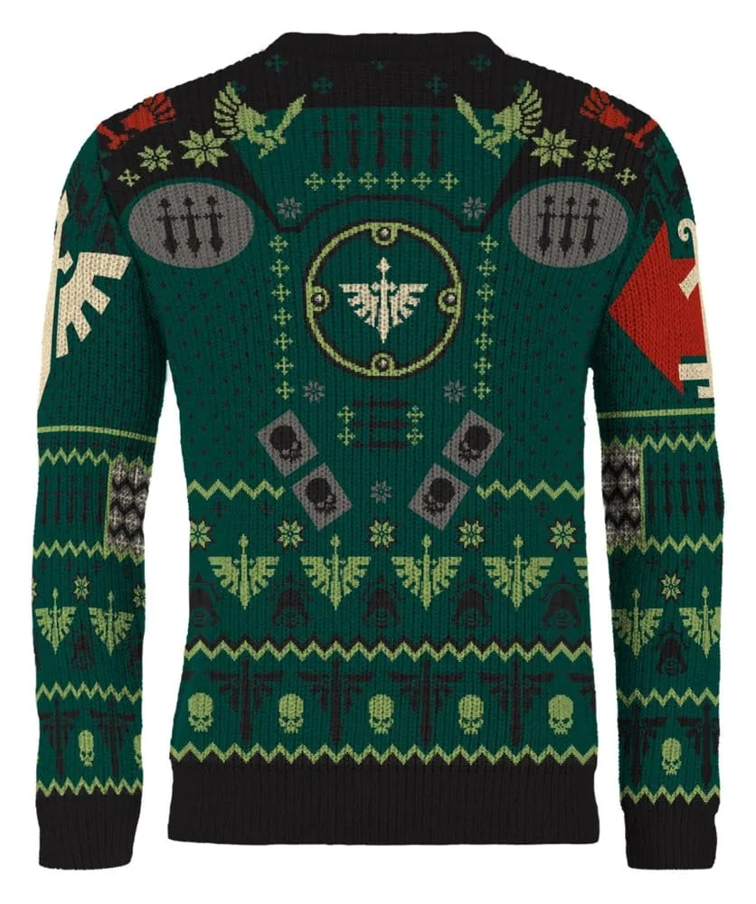 Warhammer 40,000 Christmas Sweater – Dark Angels Size L
