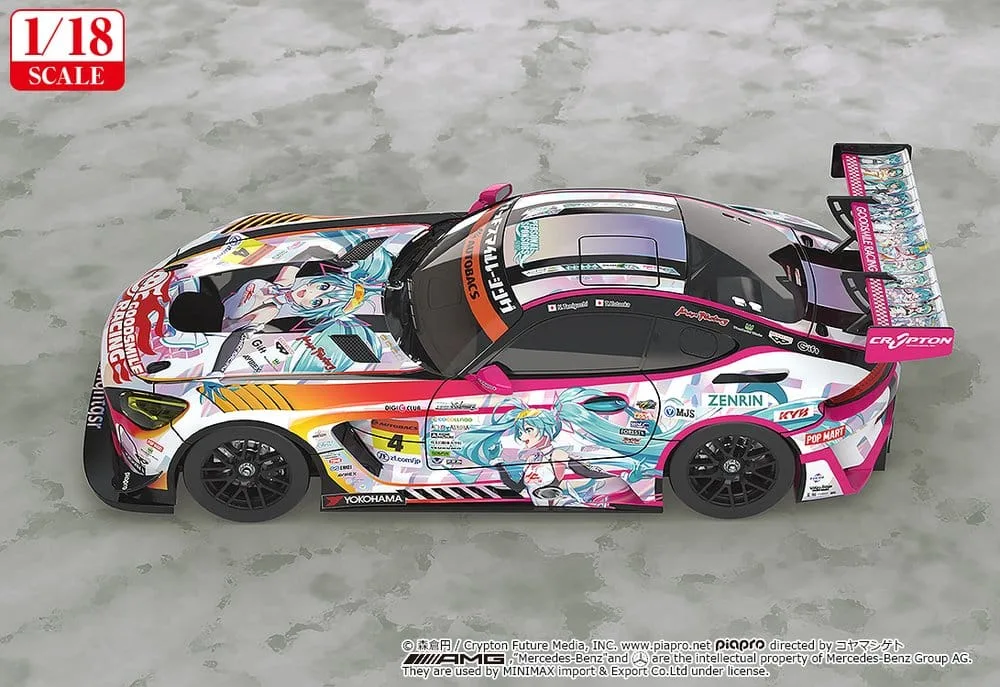 Hatsune Miku GT Project Model Car – AMG 100th Race 1/18 26 cm 4