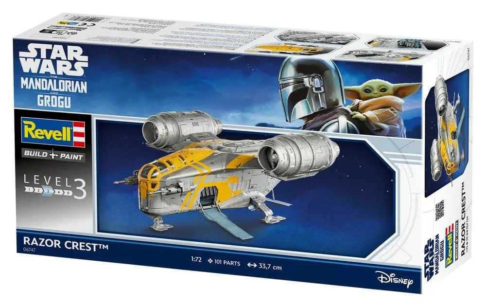 Star Wars Model Kit – Revell Razor Crest 1/72 34 cm 10